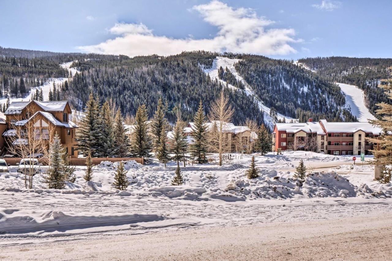 Keystone Studio With Hot Tub Walk To Ski Lifts! 외부 사진